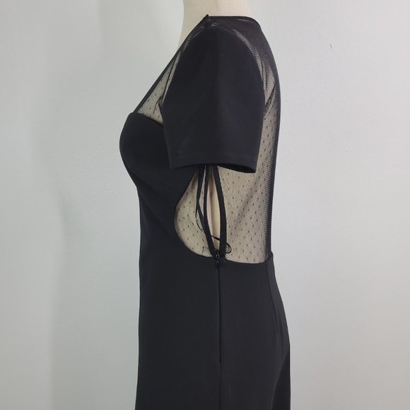 NWT- JILL by JILL Stuart Dotted Mesh Gown maxi dress Sz 4 - Picture 5 of 11